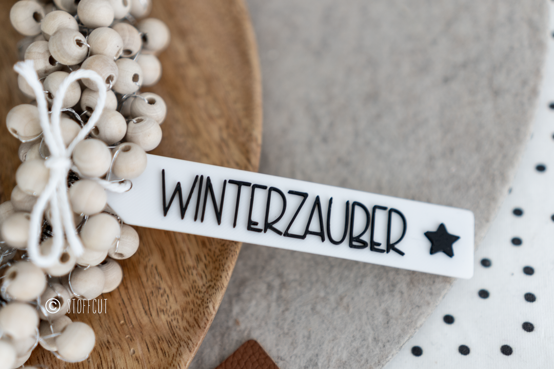 STL und 3MF Druckdatei 3D, XMAS, Advents Anhänger, inkl. Mini-Gewerbelizenz