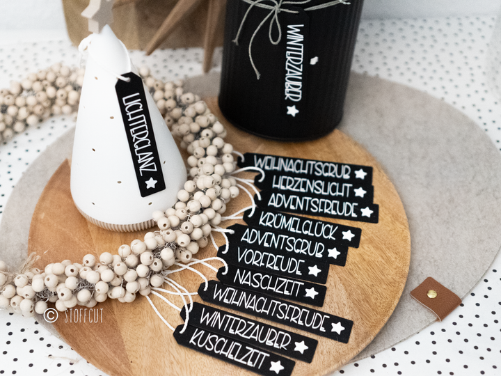 STL und 3MF Druckdatei 3D, XMAS, Advents Anhänger, inkl. Mini-Gewerbelizenz