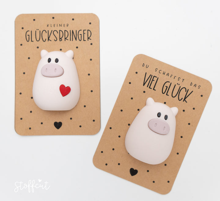 3D-Druckdatei Glücksschweinchen Magnet | STL &amp; 3MF