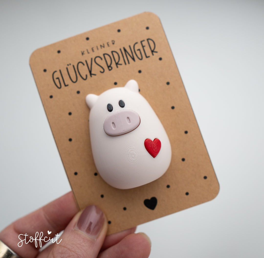 3D-Druckdatei Glücksschweinchen Magnet | STL &amp; 3MF
