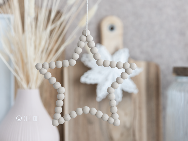 STL und 3MF Druckdatei 3D, Herz, Stern, Fensterkranz, Türkranz, inkl. Mini-Gewerbelizenz
