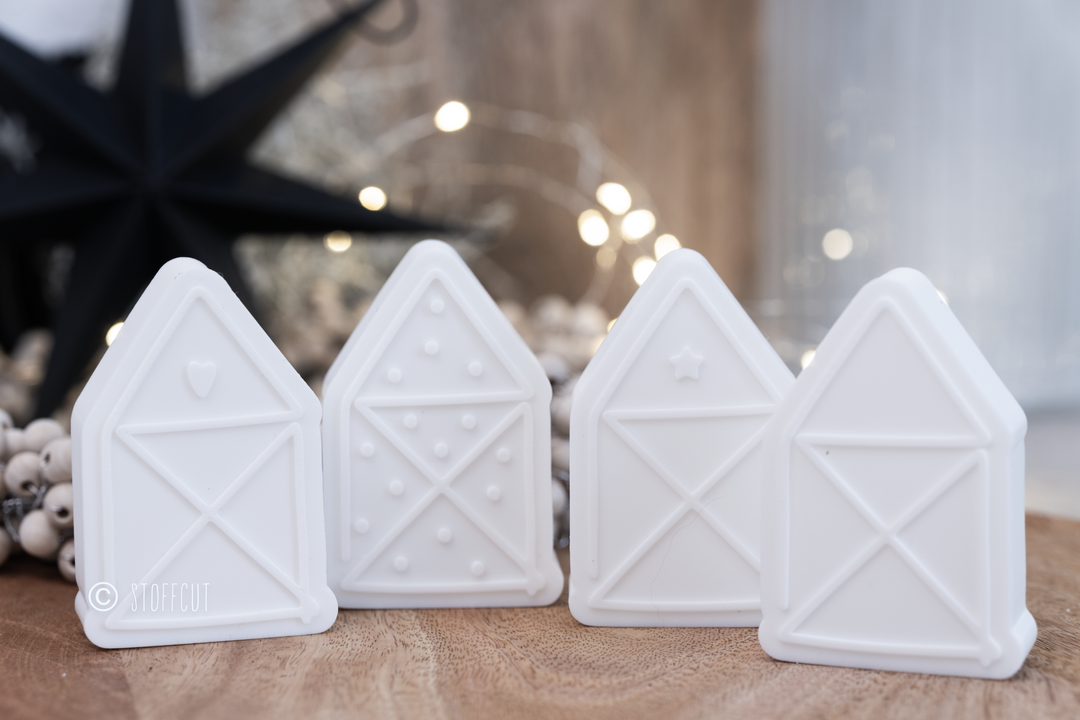 STL und 3MF Druckdatei 3D, Lichtbox, XMAS, Nikolaus-Lichthäuschen,  inkl. Mini-Gewerbelizenz