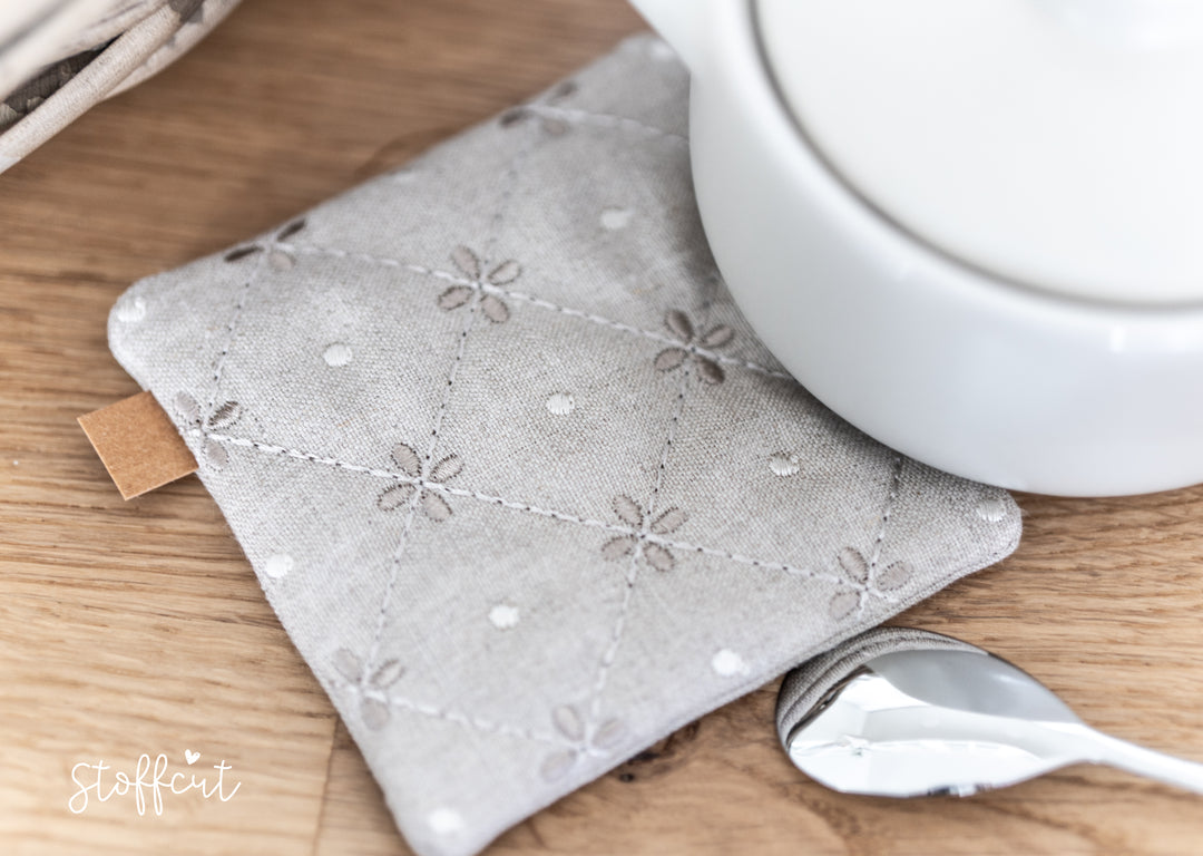 Stickdatei MugRug ITH Tassenuntersetzer