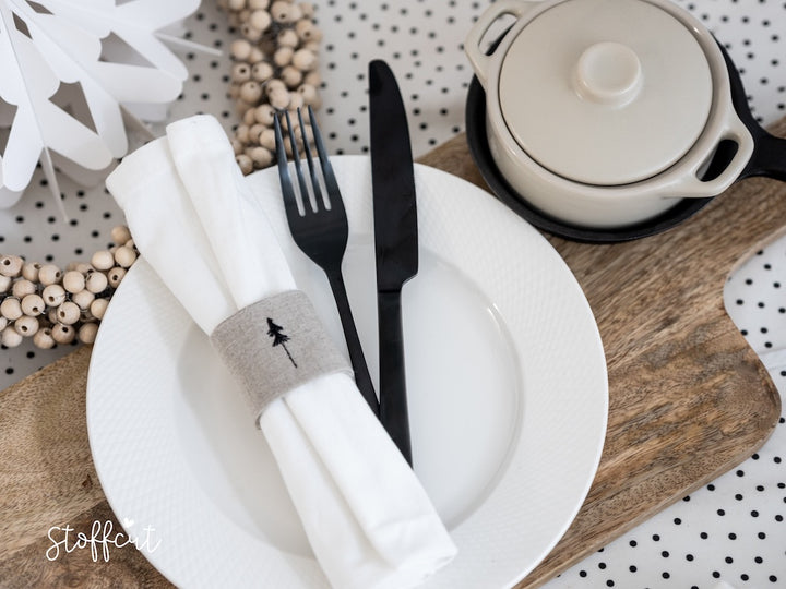 Stickdatei ITH Serviettenringe, Serviettenbänder, Weihnachten, Xmas