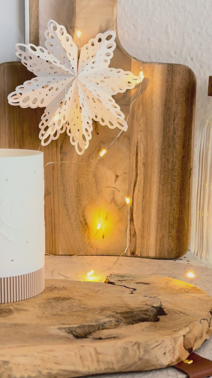 STL und 3MF Druckdatei 3D, Teelicht LED, Windlicht, Herbst, inkl. Mini-Gewerbelizenz