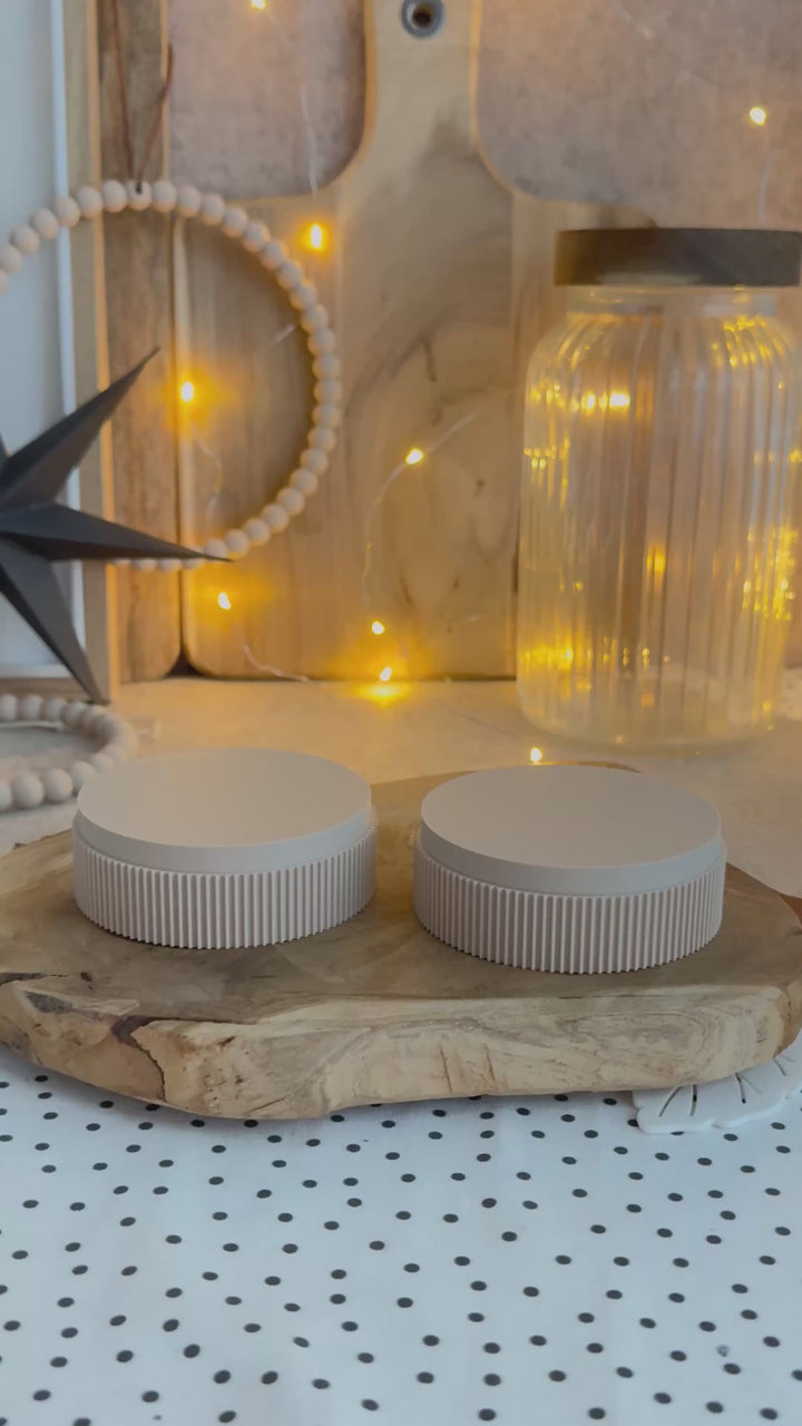 STL und 3MF Druckdatei 3D, Teelicht mit Sockel, LED, Windlicht, Stern- und Lochmuster, inkl. Mini-Gewerbelizenz